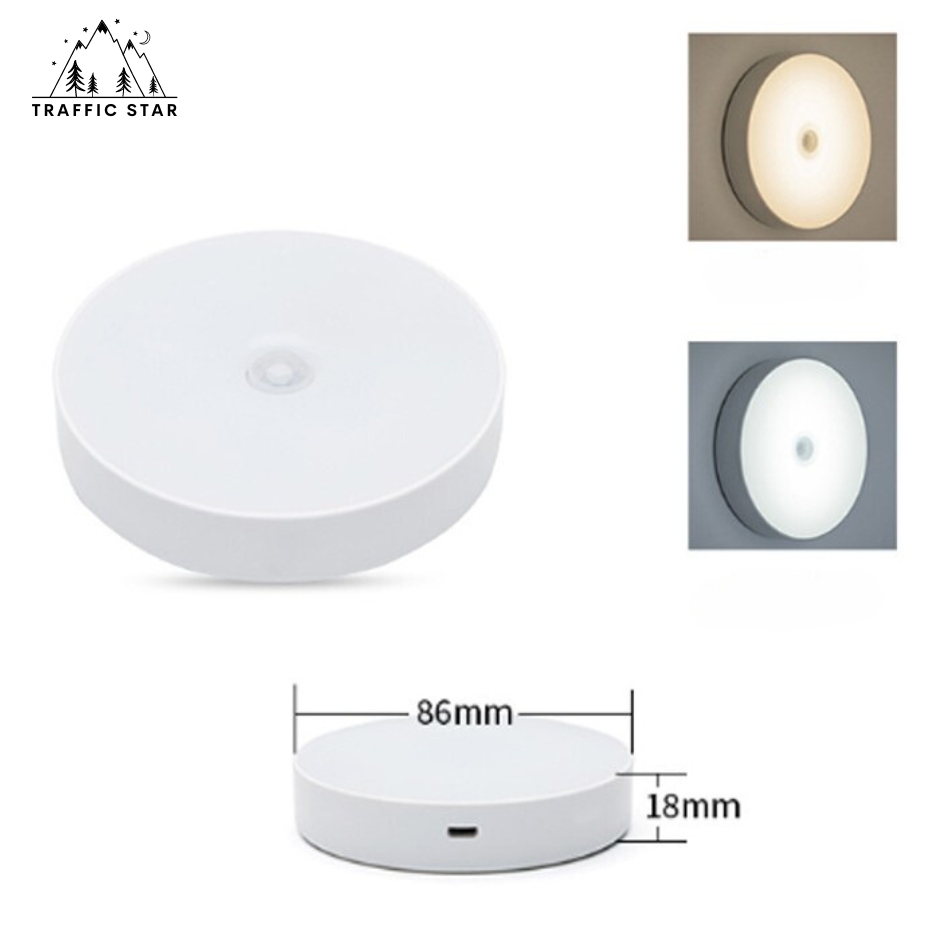 Motion Sensor LED Light Circle with on/off switch