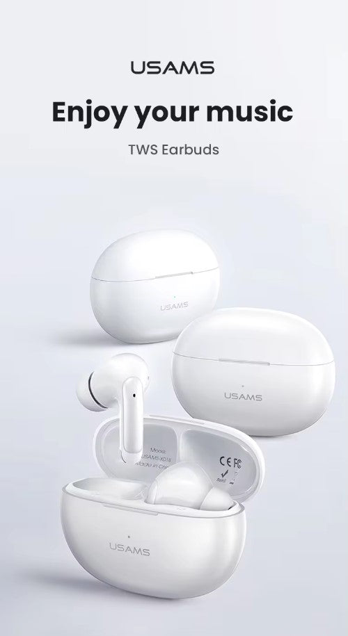 USAMS Original XD18 Newest in ear Earbuds Bluetooth Sport wireless TWS Earphones with microphone