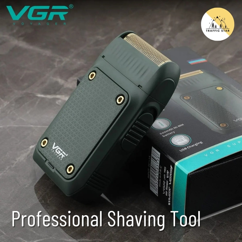 VGR V-353 Shaver Professional Shaving Tool Rechargeable Electric Razor Portable Beard Trimmer