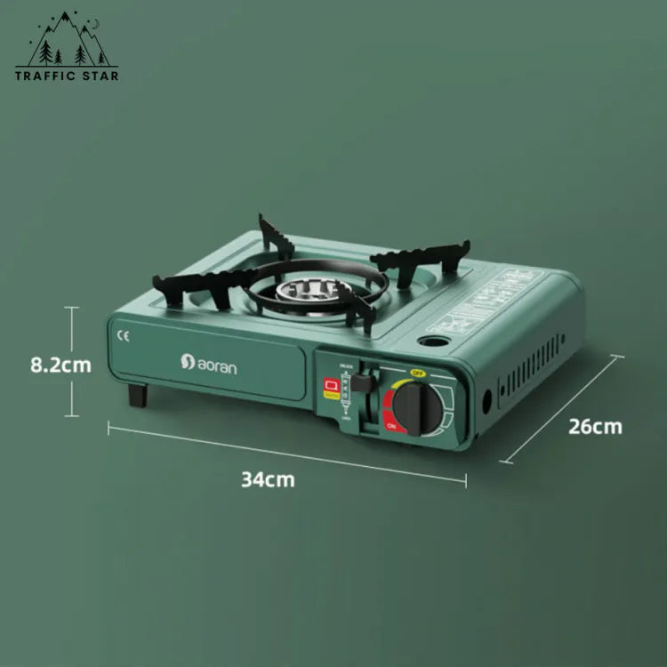 Aoran Portable Outdoor Gas Stove (Aoran တံဆိပ် အရည်အသွေးမြင့် ဂက်စ်မီးဖို)