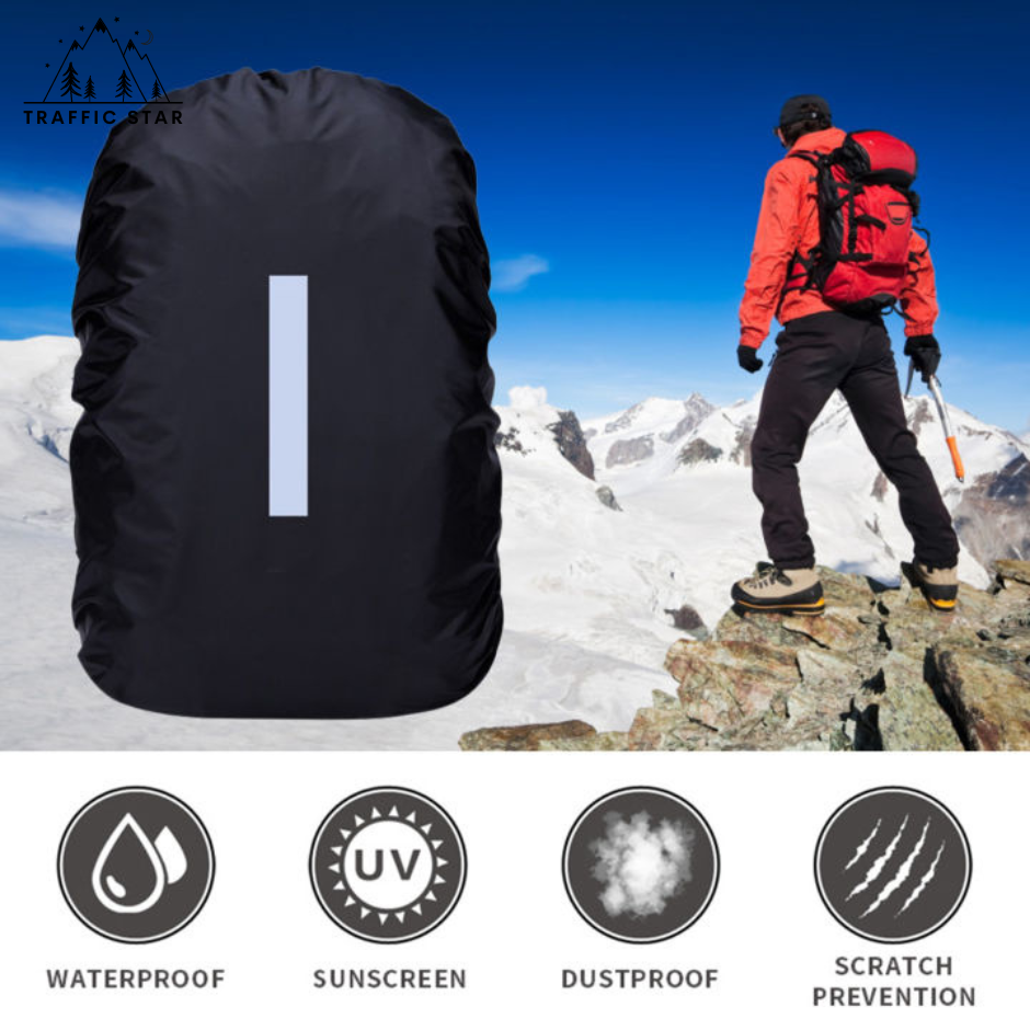 Waterproof backpack cover, outdoor rain cover