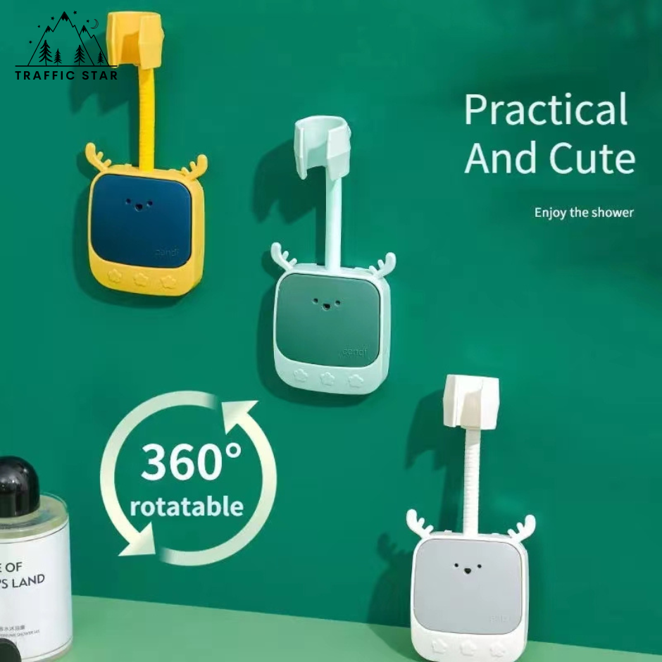 Shower holder stand Wall Hook 360° Shower Head
