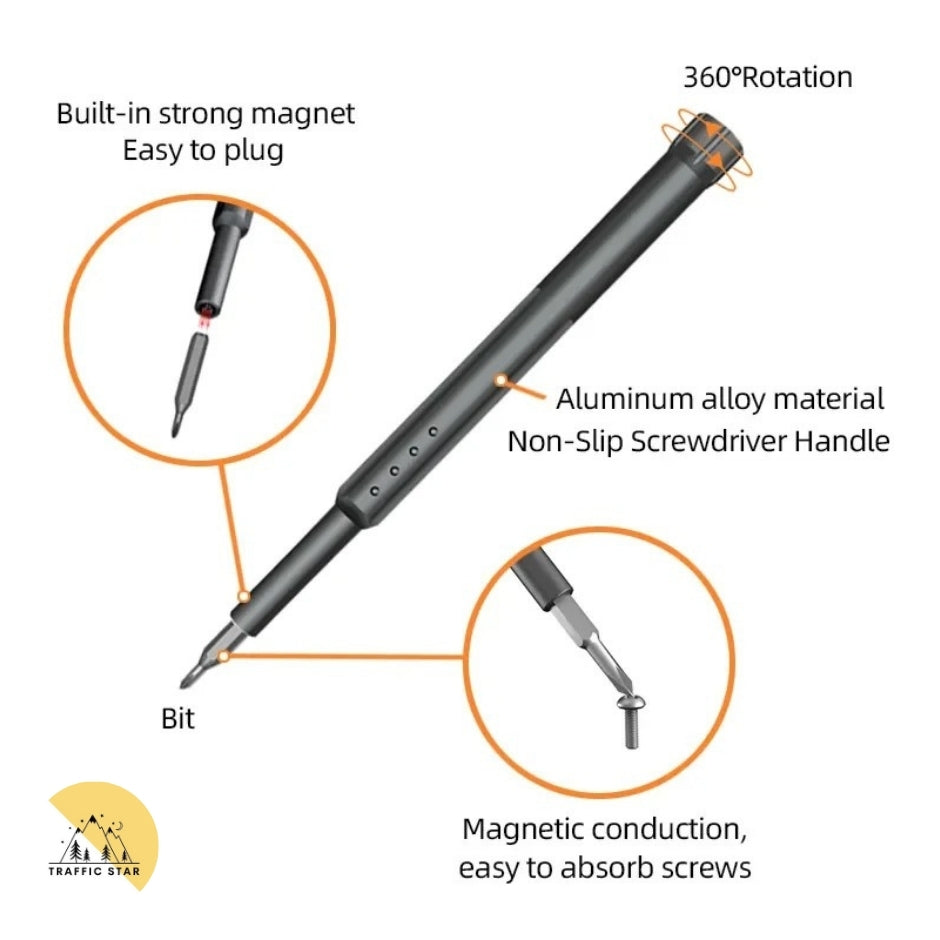 46in1 Precision Magnetic Screwdriver Set