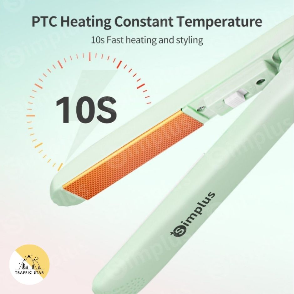 Simplus Mini hair Straightener Easy Carry 17cm