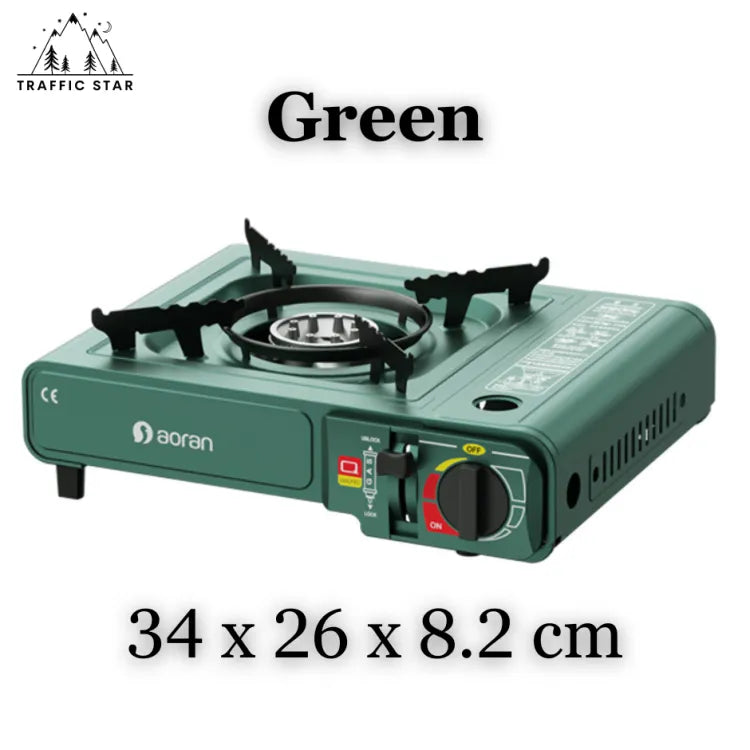 Aoran Portable Outdoor Gas Stove (Aoran တံဆိပ် အရည်အသွေးမြင့် ဂက်စ်မီးဖို)