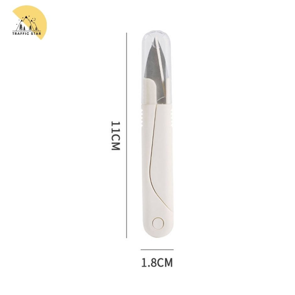 U Shaped Small Scissors With Lid