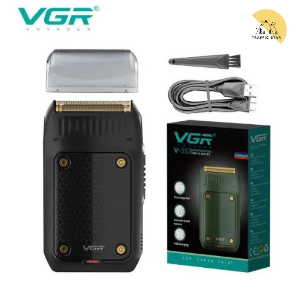 VGR V-353 Shaver Professional Shaving Tool Rechargeable Electric Razor Portable Beard Trimmer