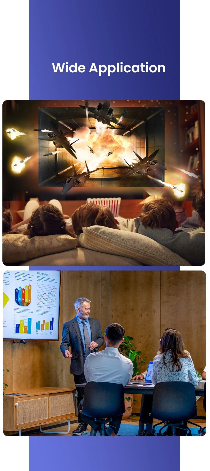 USB C TO HDMI Male-Male Cable 2meter 4K 60Hz Type-C TO HDMI-Compatible Ultra High Speed Adapter Cable