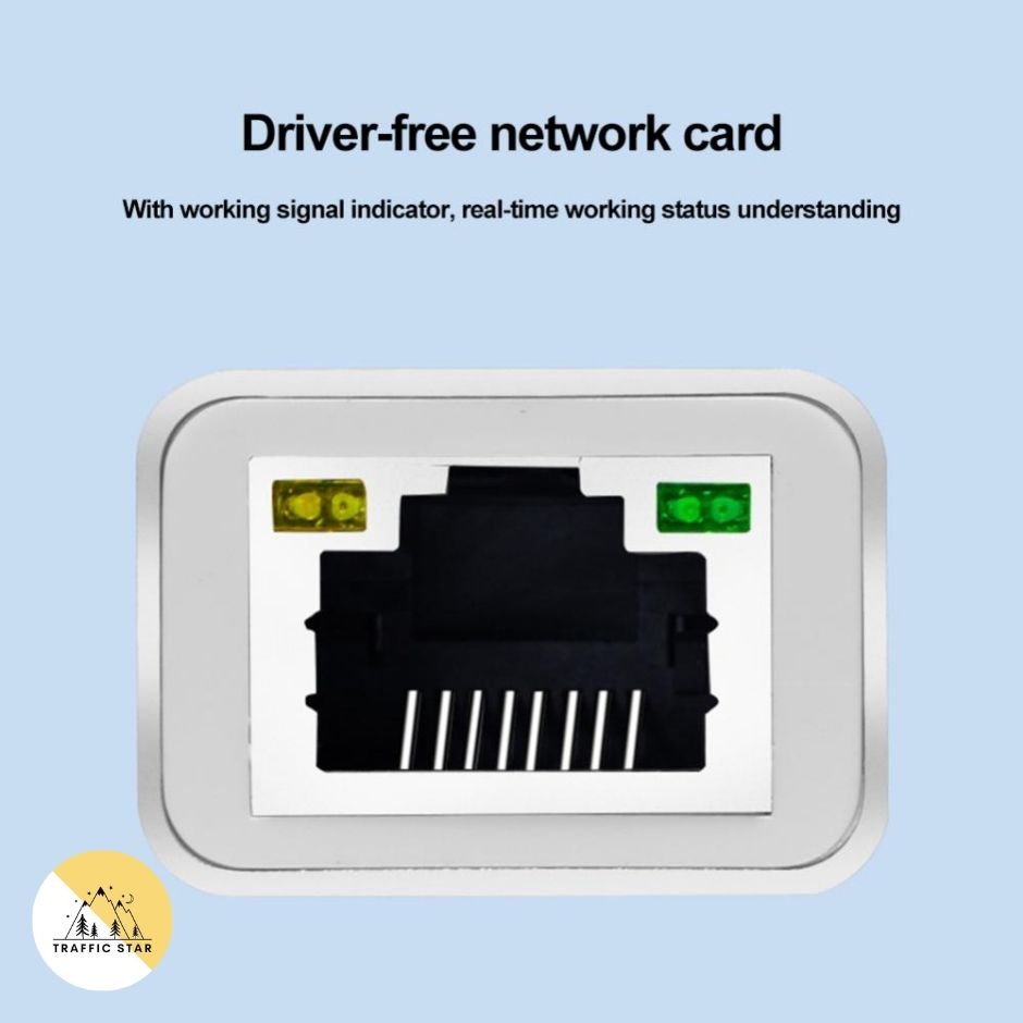 Type-C to RJ45 Converter Gigabit Ethernet LAN Adapter