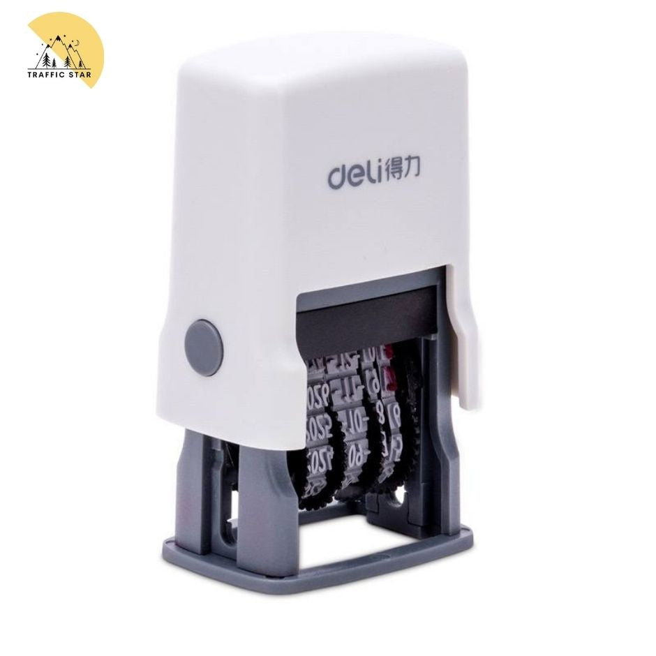 Deli Adjustable Production Date ရက်၊ လ၊ ခုနှစ်ပါသော တံဆိပ်တုံး