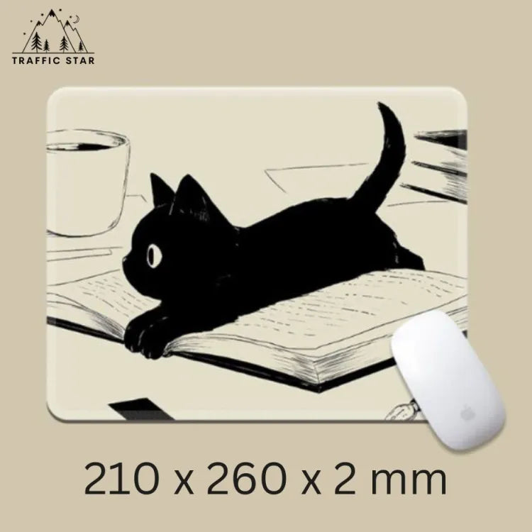 Cat Design Office Mousepad