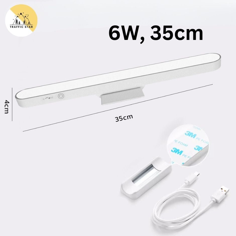 Modi Wall Mount Magnetic 3 Color Light Bar 6W 35cm, 28cm