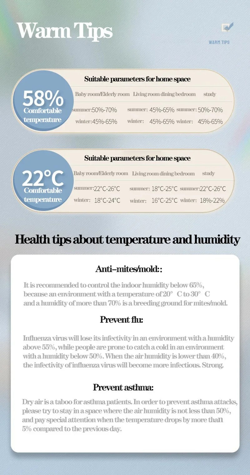 Deli Electronic Thermometer Hygrometer High Precision Weather Station with Clock Function Desktop Digital Thermometer