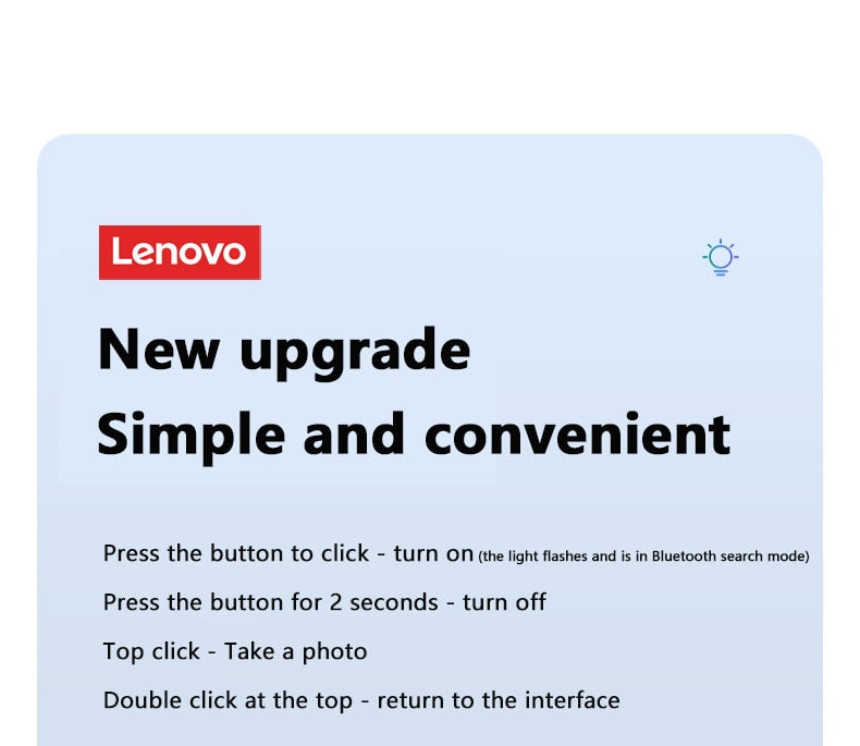 Lenovo BP17BL Multi-functional Stylus Pencil for Android iOS Tablet