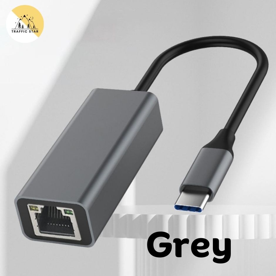 Type-C to RJ45 Converter Gigabit Ethernet LAN Adapter