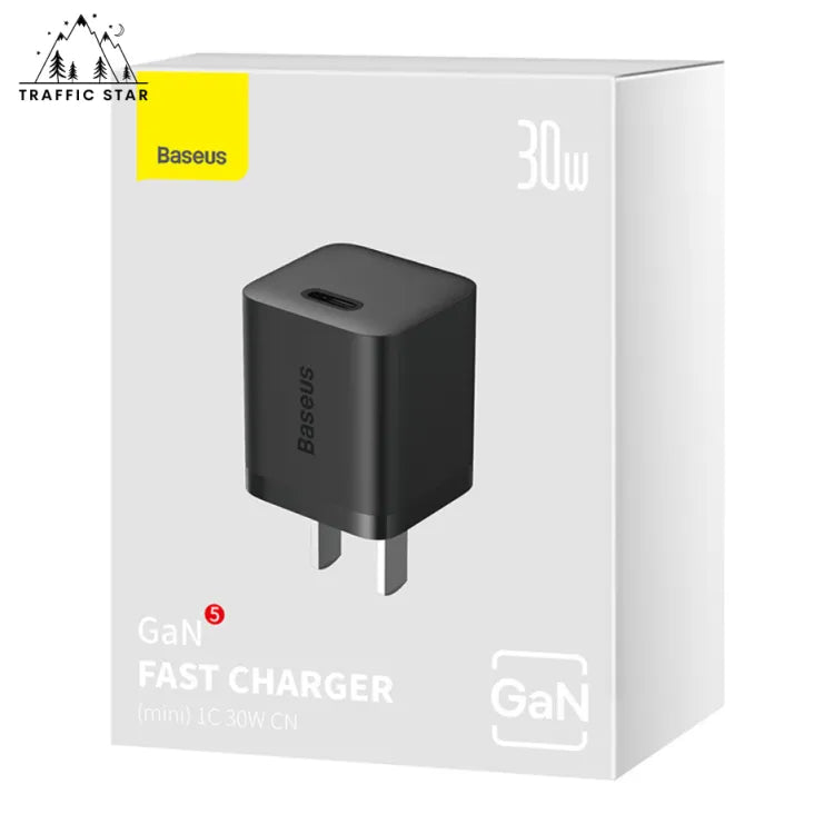 Baseus Mini GaN5 30W Adapter Fast Charger Type C