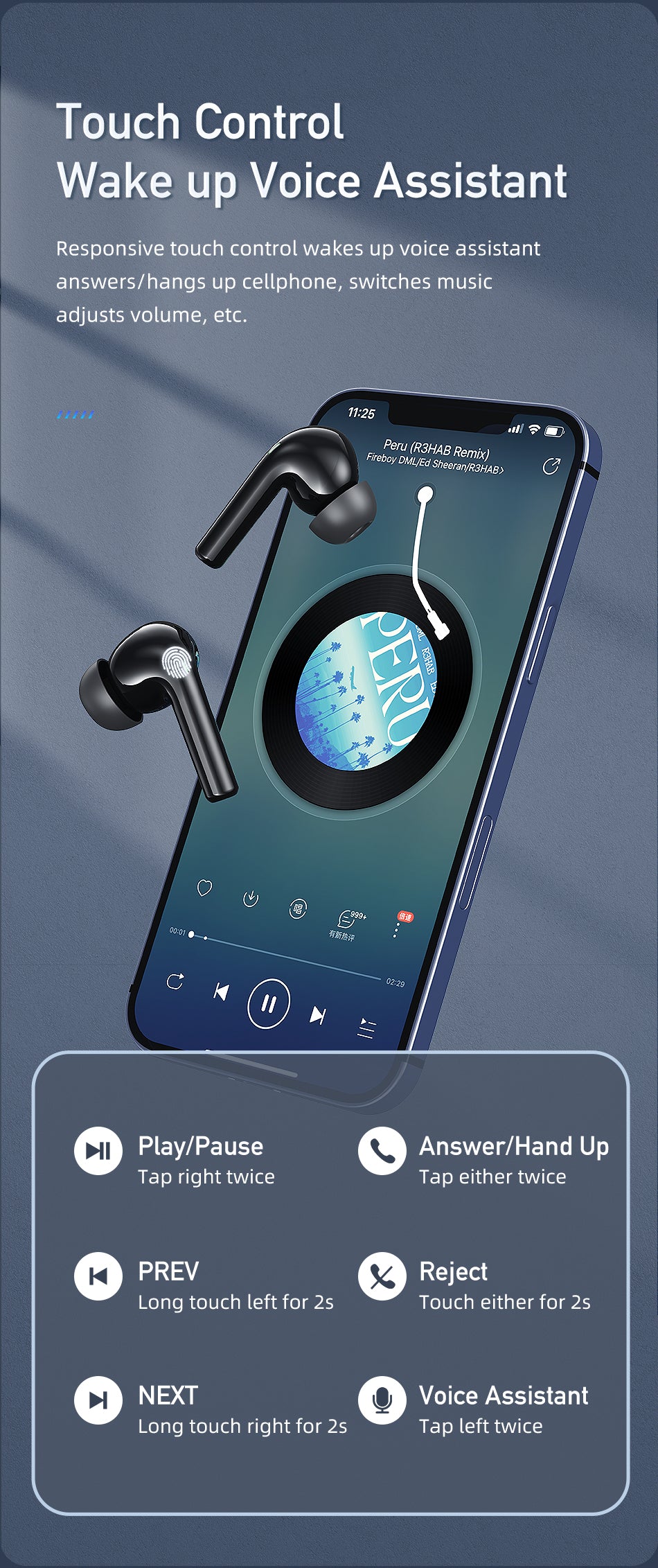 Awei T1 pro Original TWS Wireless BT Earbuds