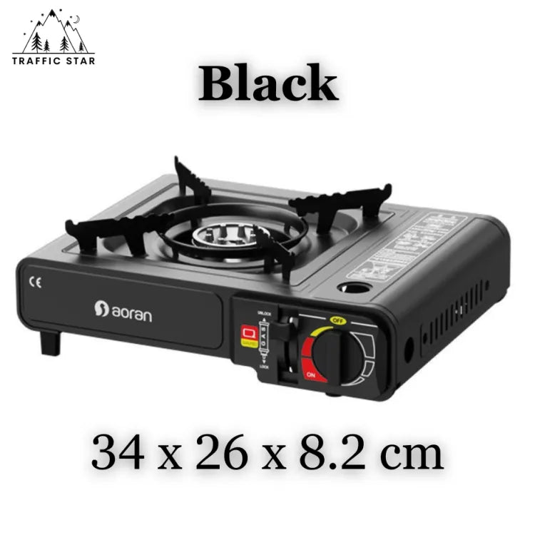Aoran Portable Outdoor Gas Stove (Aoran တံဆိပ် အရည်အသွေးမြင့် ဂက်စ်မီးဖို)