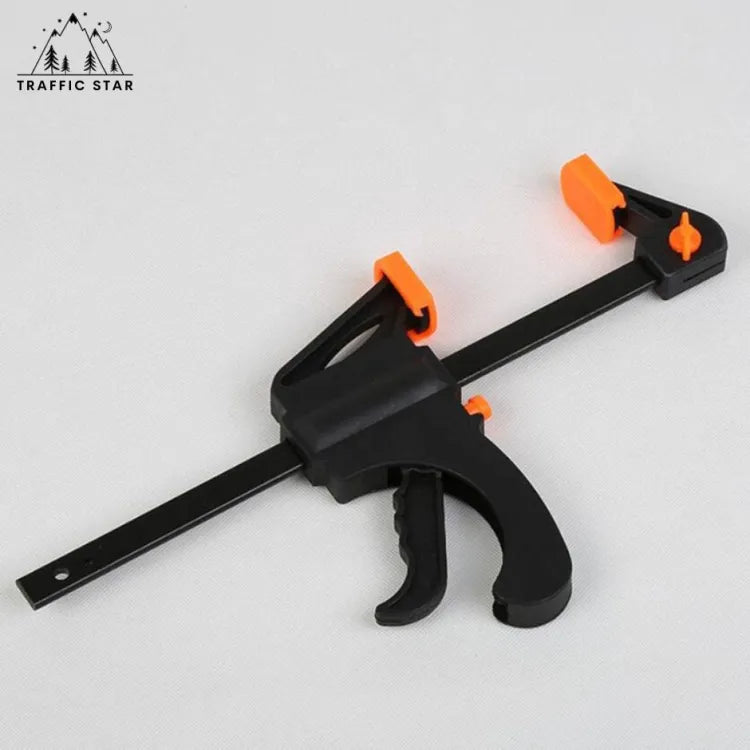 Adjustable manual clamp for woodworking, 4 inch clip, quick release, f clamp DIY Woodworking Tool