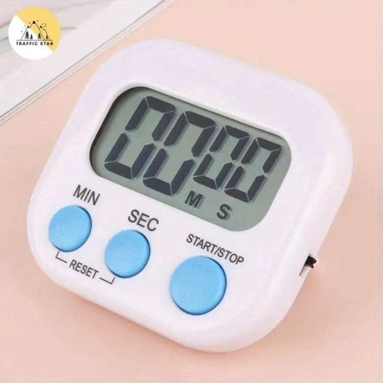 Mini Digital Clock, Student Multifunctional Manual Electronic Timer