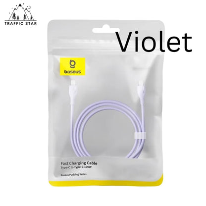 Baseus 100W Type C to Type C PD Cable 1.2m / 2m Long