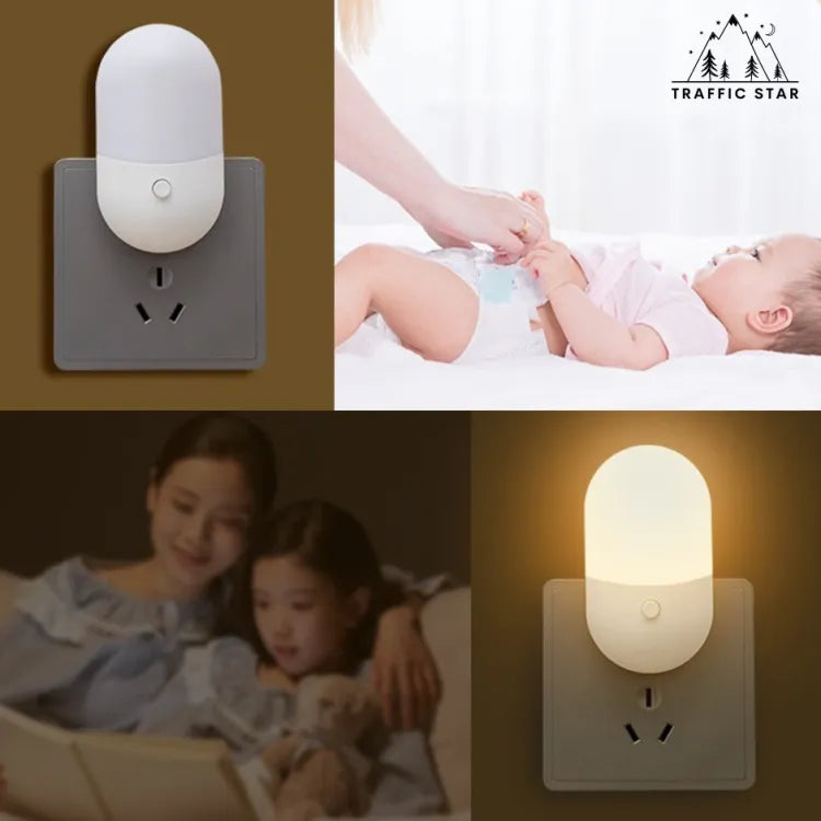 LED Lamp, Bedside Lamp, Wall Lamp, Plug-in type Save energy,Light in 2 colors