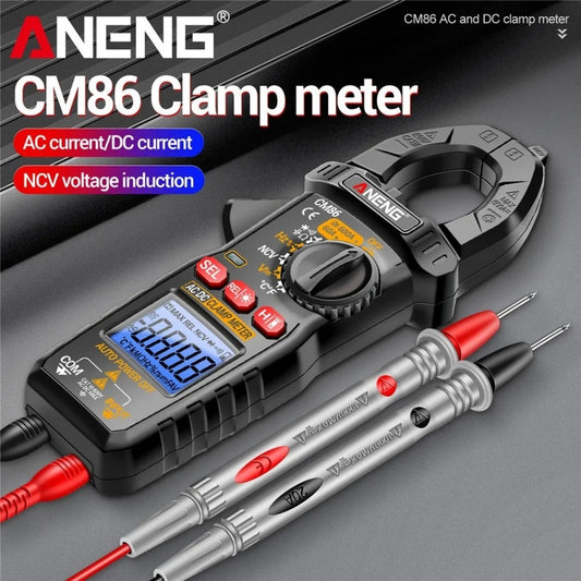ANENG CM86 Clamp Meter 600A AC/DC Voltage Diode Digital Multimeter NCV Voltage Detection Professional Electrician Tools