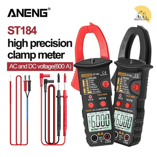 ANENG ST184 6000 Counts Professional Digital Multimeter True RMS AC/DC Voltage Tester AC Current Hz Capacitance Ohm