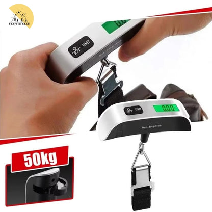 110lbs/50kg Luggage Weight LCD Display Digital Portable Scale Weighting Device (High Quality)