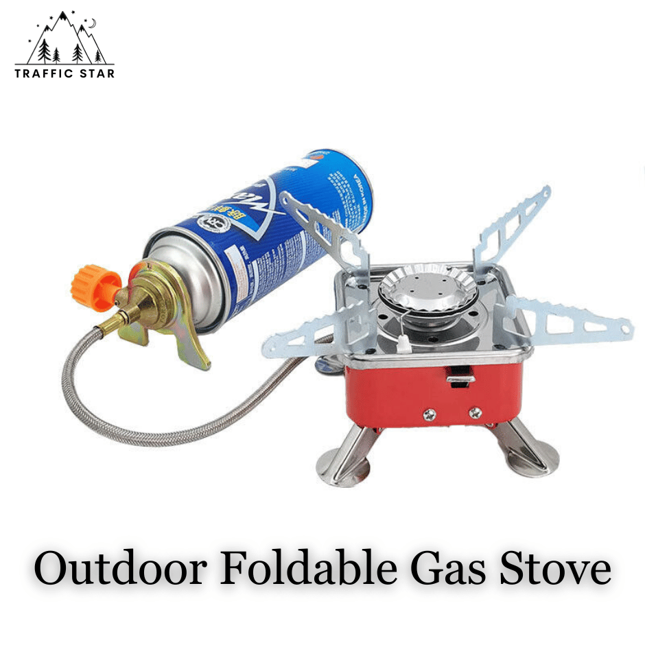 Outdoor Camping Foldable Gas Stove With Extension Cord – TRAFFIC STAR