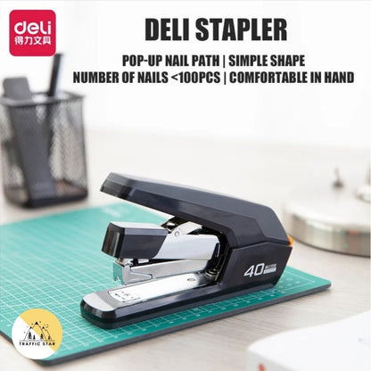 Deli 40 Sheets Heavy Duty Stapler Office Equipment