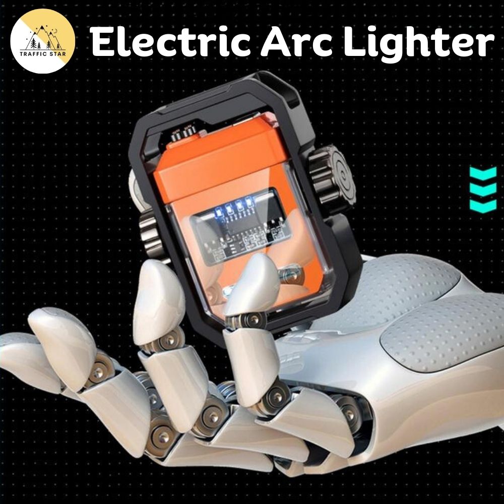Electric Double Arc Lighter Outdoor use Windproof