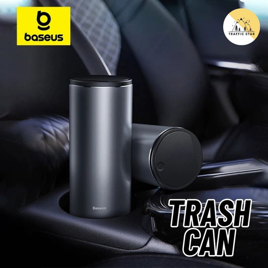 Baseus Car Trash Can Mini Desktop Storage Box Dust Bin Holder 500ml Large Capacity