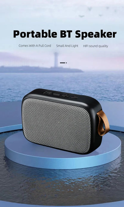 Portable Wireless Bluetooth Speaker FM Radio Mini Bluetooth Music Box Subwoofer Music Player Hifi Bass