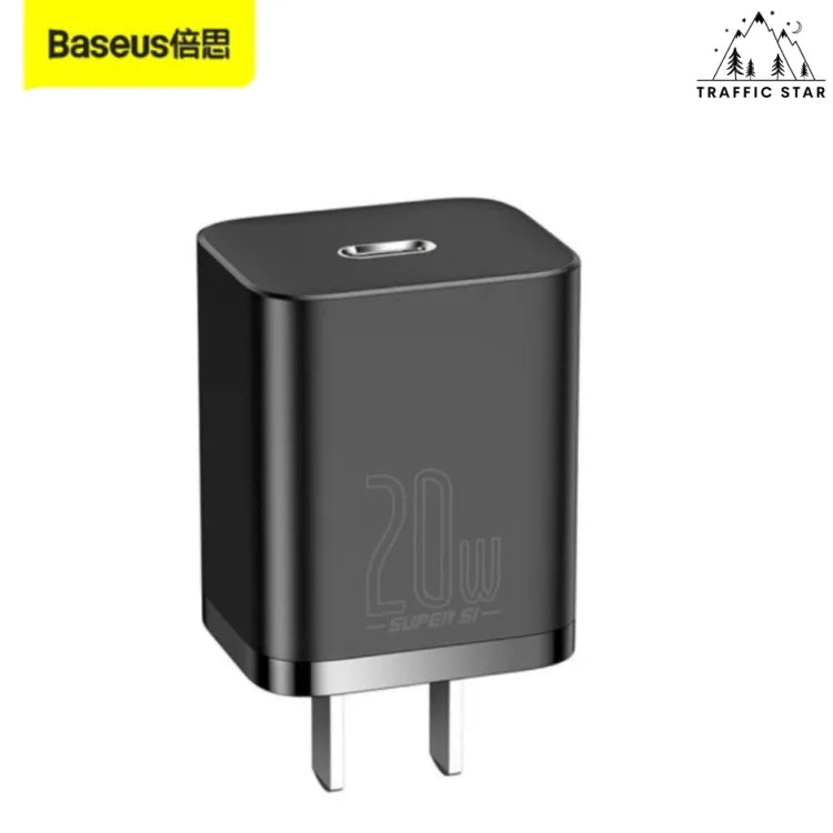 Baseus 20W PD Super Si USB C Charger For iPhone 13 12 Pro Max Support QC3.0 Fast Charging Portable