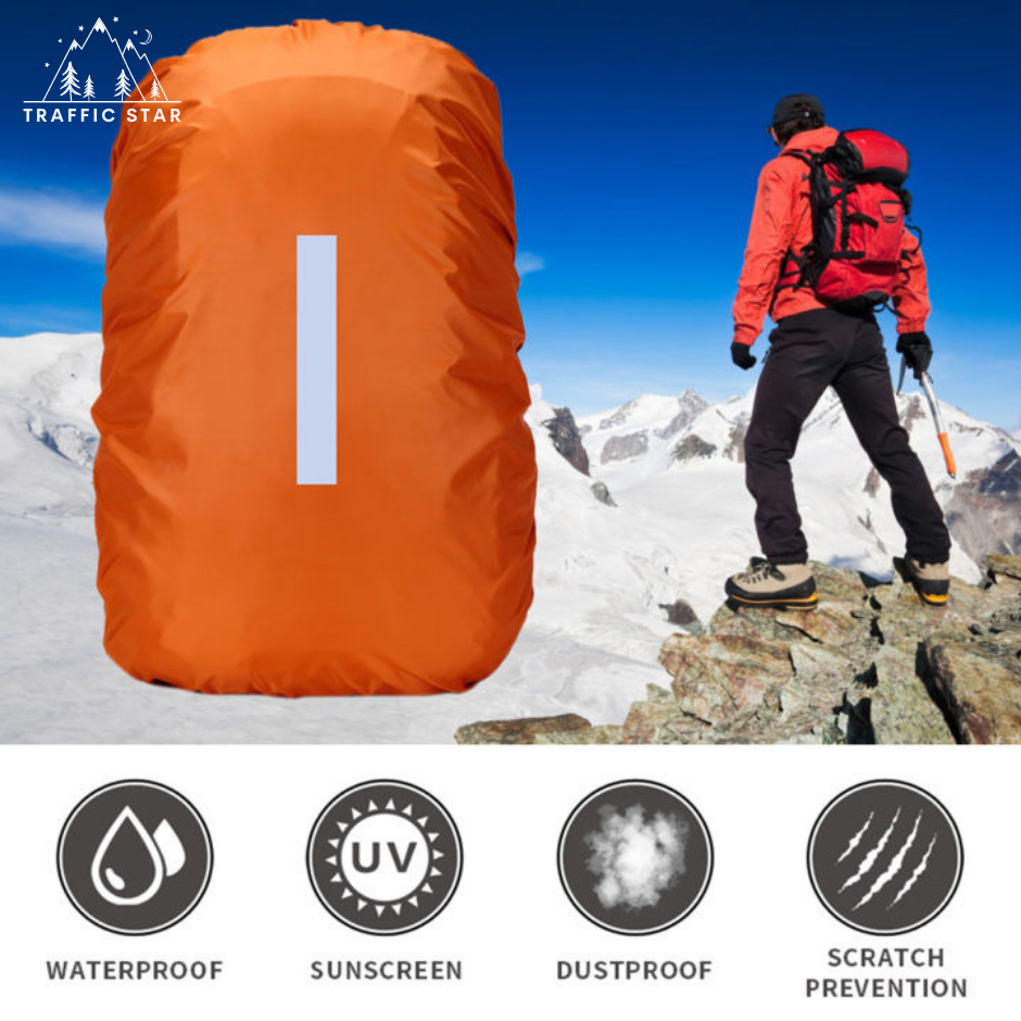Waterproof backpack cover, outdoor rain cover