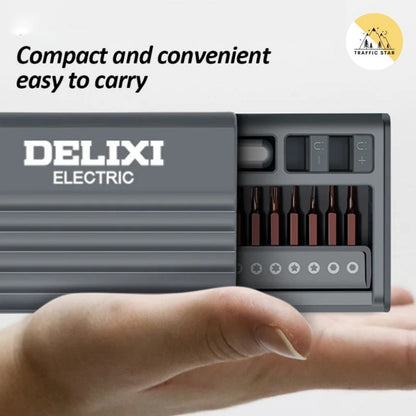 Delixi 26-in-1 Screwdriver Set, Multifunctional Maintenance Tools