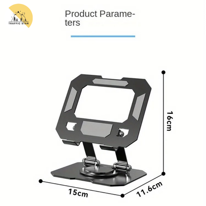 360° Rotating Metal Tablet Stand Universal Adjustable Lift Folding Non-slip