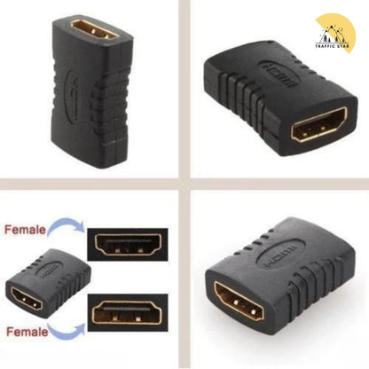 HDMI Extender Joint Connector Female to Female Converter Adapter Coupler