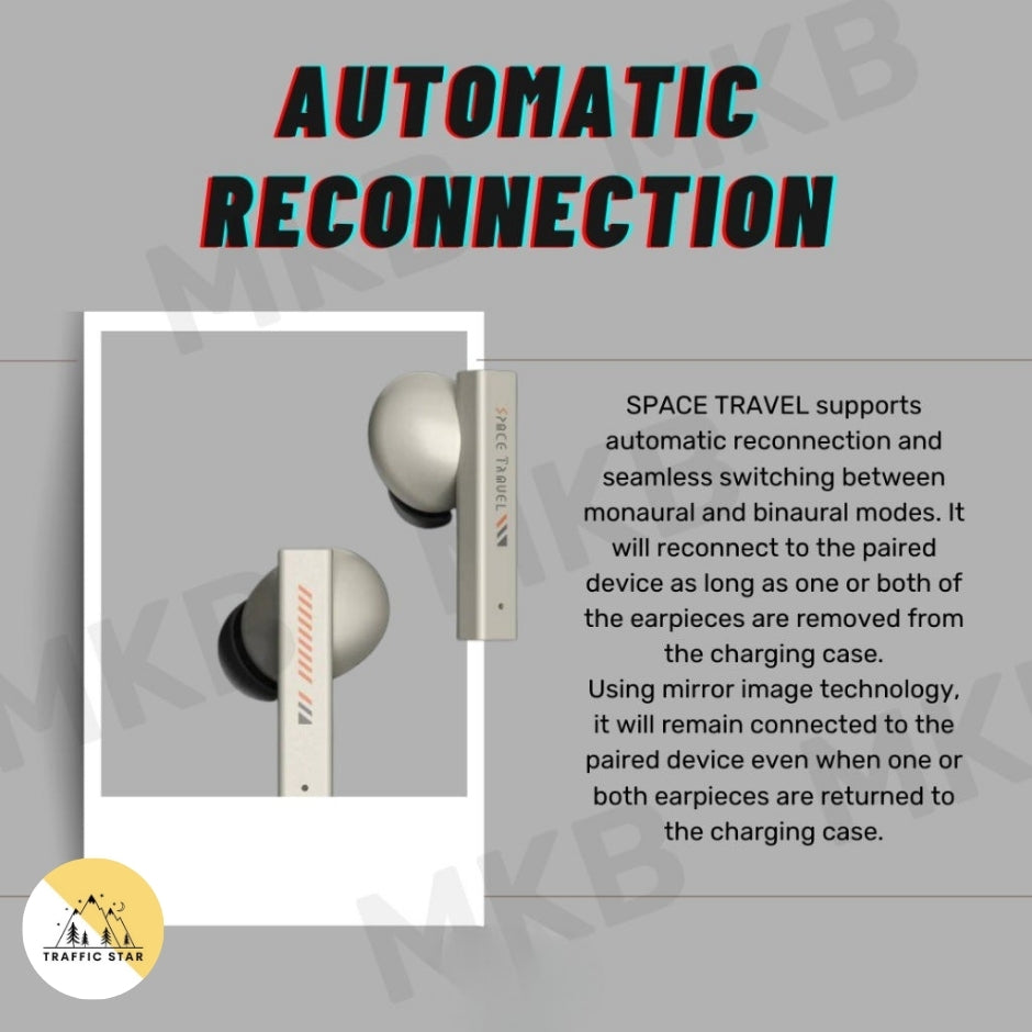Moondrop Space Travel-Bluetooth 5.3 13mm Dynamic Driver True Wireless Stereo Earphones