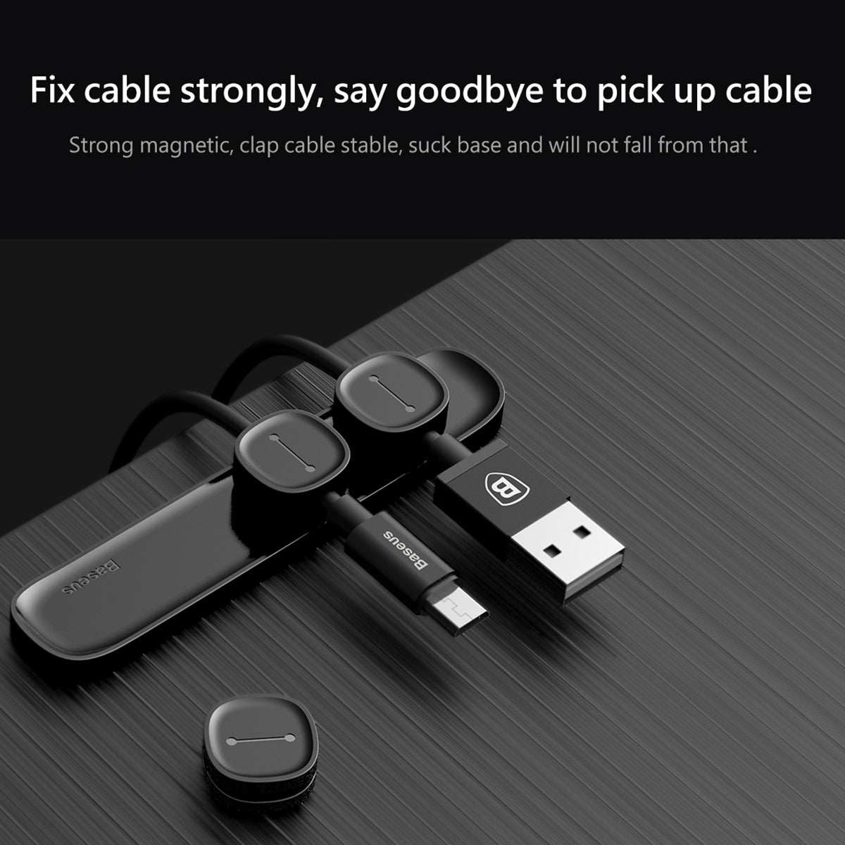 Baseus Magnetic Base Cable Clip Cable Organizer