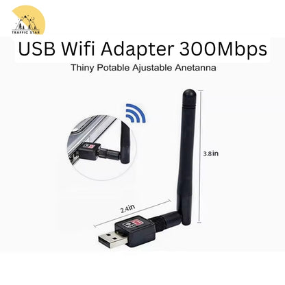 Wireless USB Wifi Adapter 2.4GHz 300Mbps