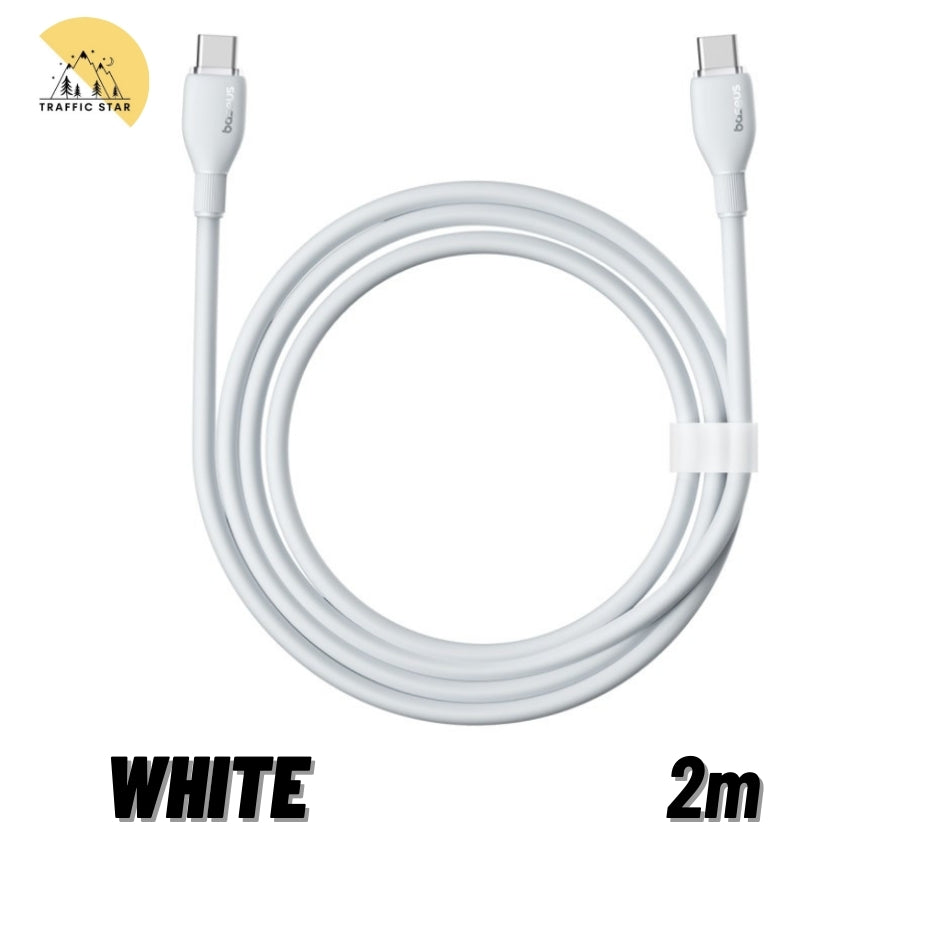 Baseus 100W Type C to Type C PD Cable 1.2m / 2m Long