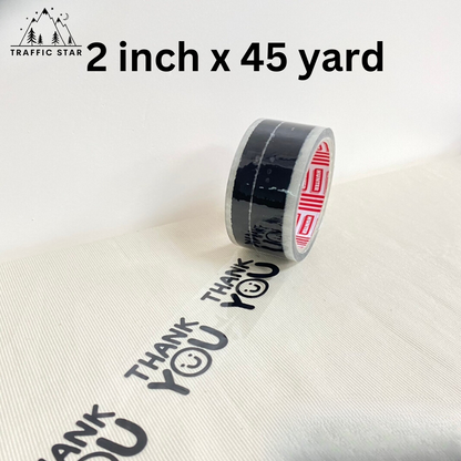 Thank You Tape Transparent 2inch x 45Yards