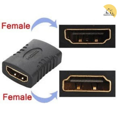 HDMI Extender Joint Connector Female to Female Converter Adapter Coupler