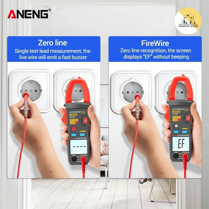 ANENG ST183 Digital Multimeter AC Current 6000 Counts True RMS DC/AC Voltage Tester Hz Capacitance NCV Ohm Test