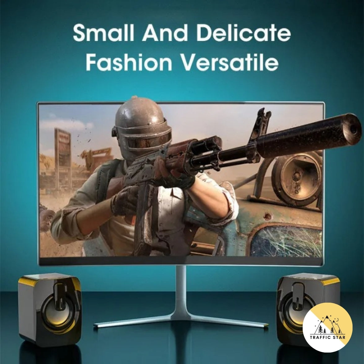 Niye Speakers Notebook speakers, clear sound and strong bass, fashion trend, USB direct power supply, easy to connect