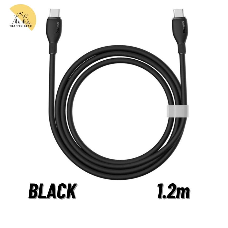 Baseus 100W Type C to Type C PD Cable 1.2m / 2m Long