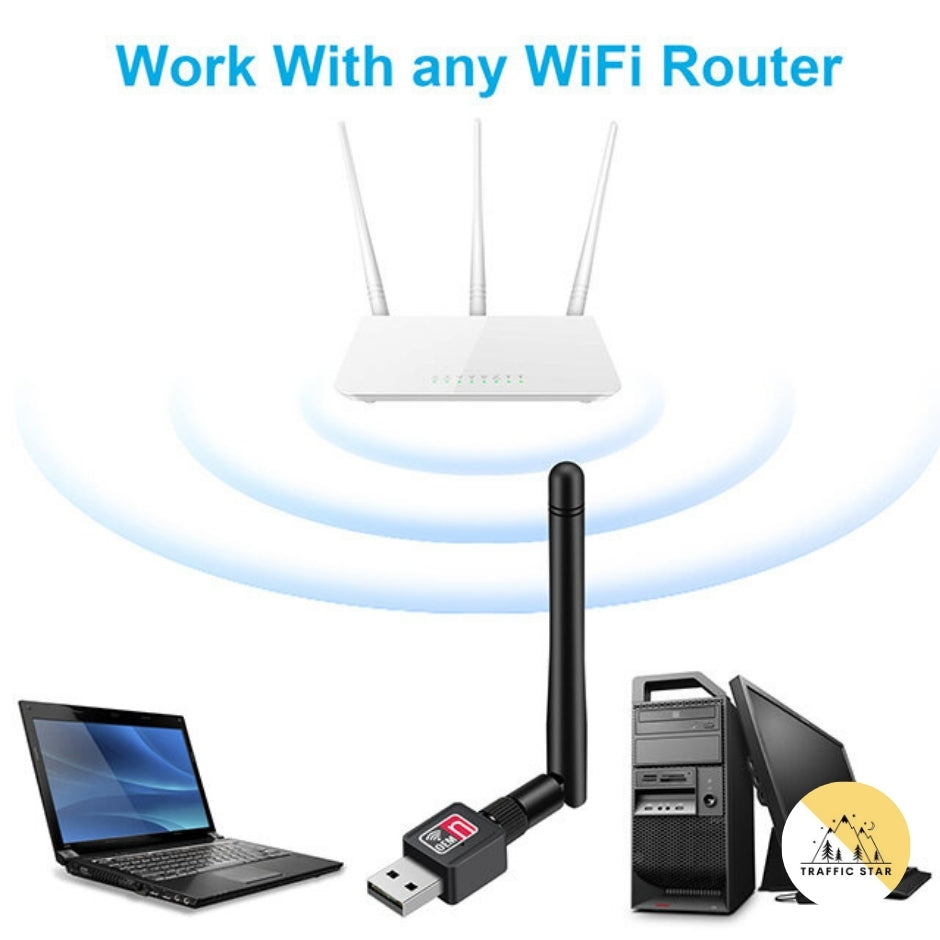 Wireless USB Wifi Adapter 2.4GHz 300Mbps
