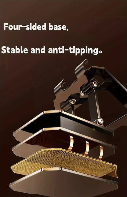 360° Rotating Metal Tablet Stand Universal Adjustable Lift Folding Non-slip